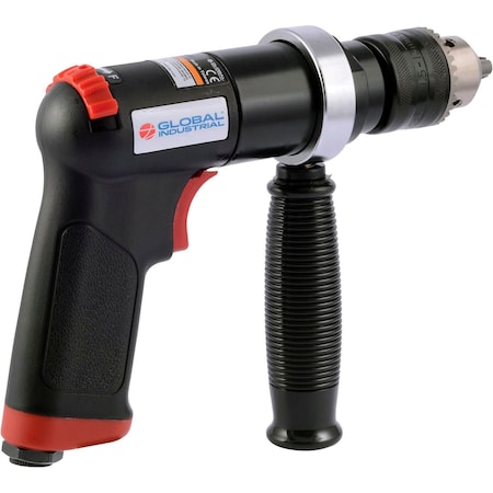 1/2 Drive Reversible Air Drill, 800 RPM